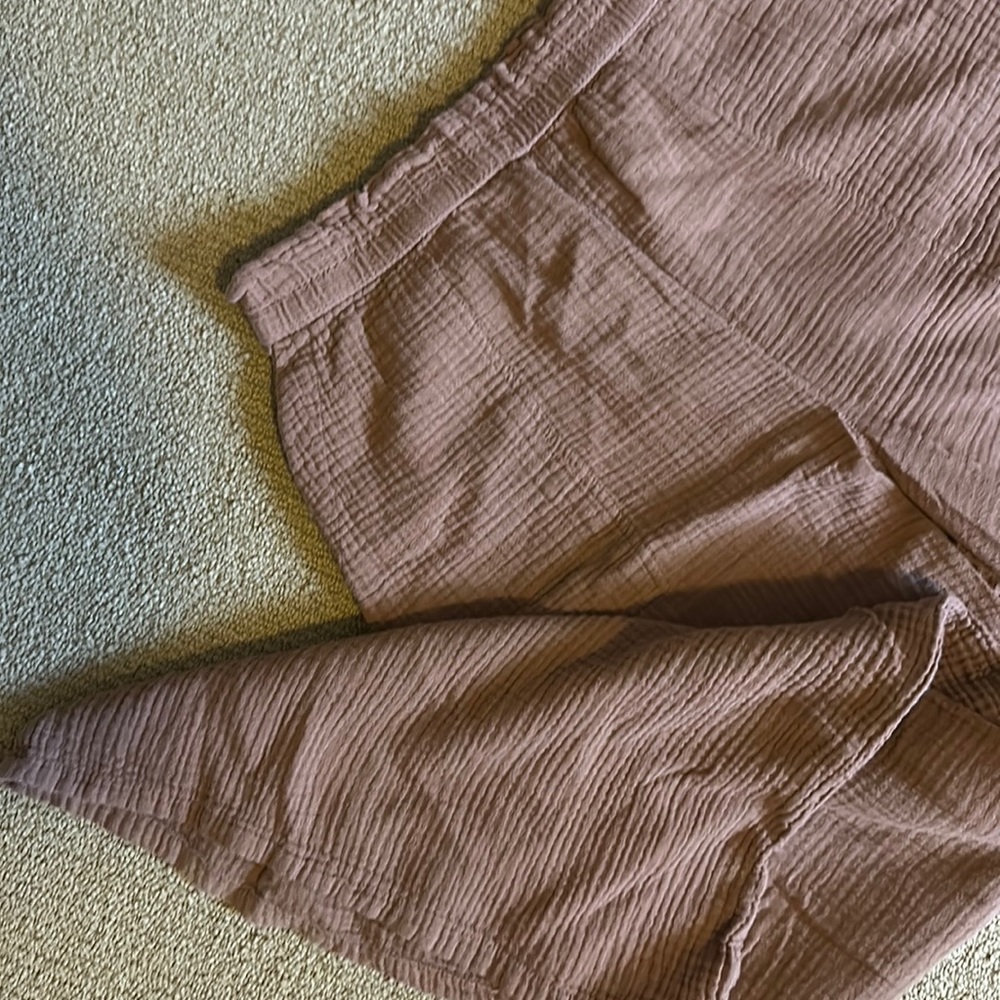 Aerie cotton flowy pants